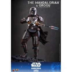The Mandalorian e Grogu collezionista di Hot Toys - MMS871 - Star Wars: The Mandalorian e Grogu action figures in scala 1/6