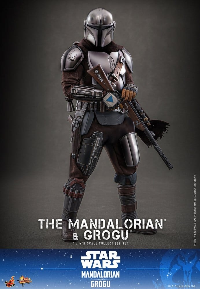 The Mandalorian and Grogu collector par Hot Toys - MMS871 - figurines 1/6 Star Wars : The Mandalorian and Grogu de 31 cm