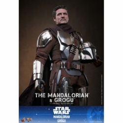 The Mandalorian e Grogu collezionista di Hot Toys - MMS871 - Star Wars: The Mandalorian e Grogu action figures in scala 1/6