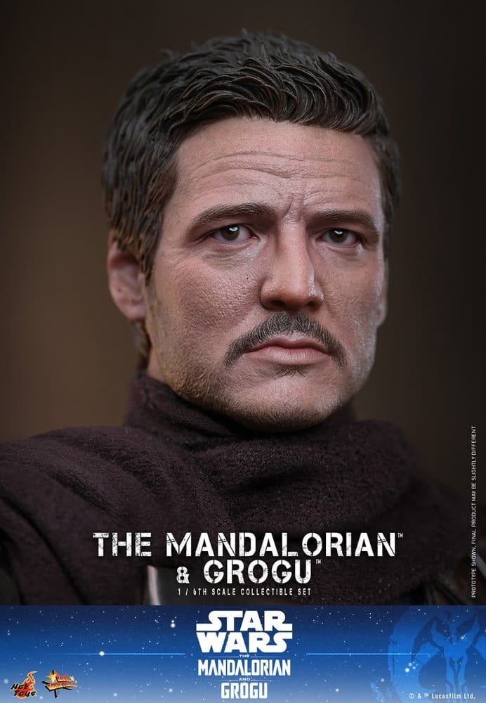 The Mandalorian and Grogu van Hot Toys collector version - MMS871 - Star Wars 1/6 schaal actiefiguren