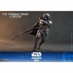 The Mandalorian e Grogu collezionista di Hot Toys - MMS871 - Star Wars: The Mandalorian e Grogu action figures in scala 1/6