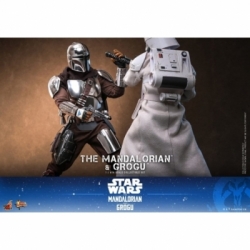 The Mandalorian e Grogu collezionista di Hot Toys - MMS871 - Star Wars: The Mandalorian e Grogu action figures in scala 1/6