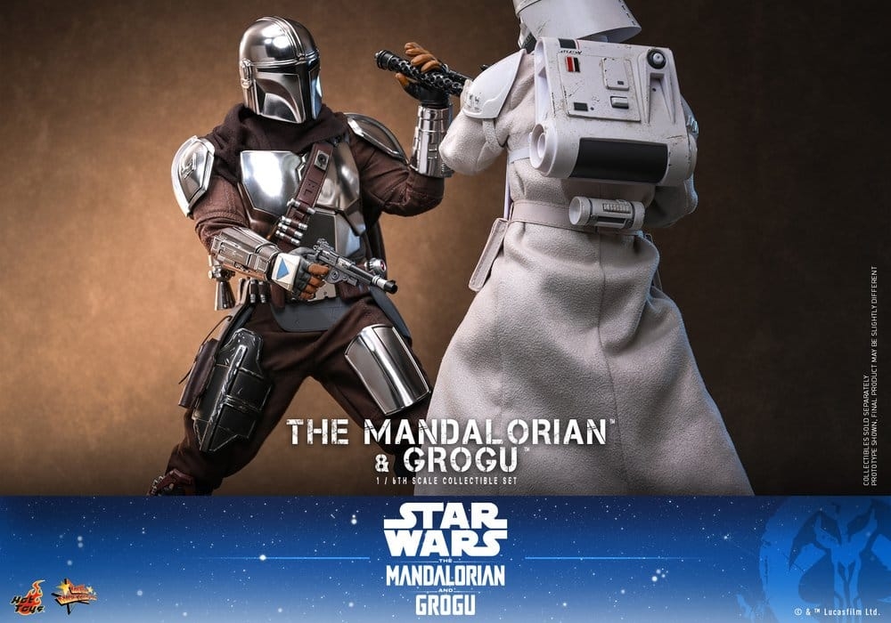 The Mandalorian and Grogu collector par Hot Toys - MMS871 - figurines 1/6 Star Wars : The Mandalorian and Grogu de 31 cm