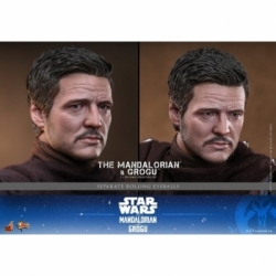 The Mandalorian e Grogu collezionista di Hot Toys - MMS871 - Star Wars: The Mandalorian e Grogu action figures in scala 1/6