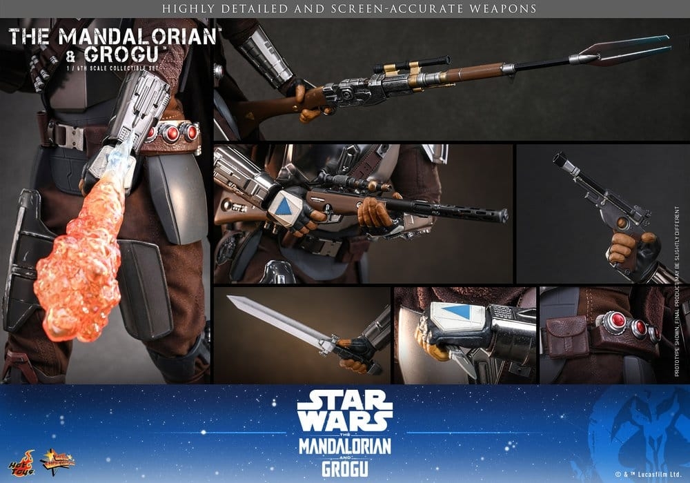 The Mandalorian and Grogu collector by Hot Toys - MMS871 - Star Wars : The Mandalorian and Grogu 1/6 scale action figures