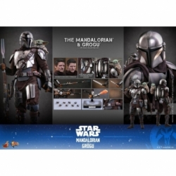 The Mandalorian e Grogu collezionista di Hot Toys - MMS871 - Star Wars: The Mandalorian e Grogu action figures in scala 1/6