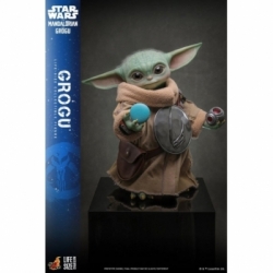 Grogu di Hot Toys - LMS016 - Star Wars: The Mandalorian e Grogu in scala 1/1 action figure