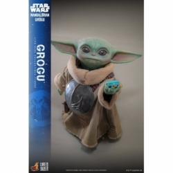 Grogu di Hot Toys - LMS016 - Star Wars: The Mandalorian e Grogu in scala 1/1 action figure
