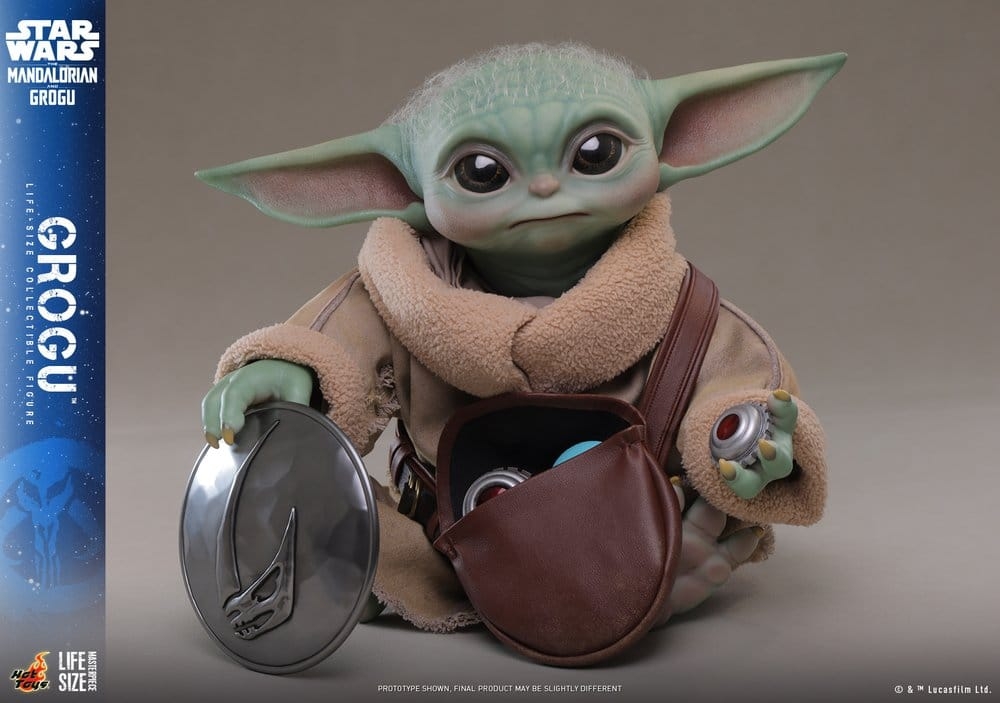 Grogu von Hot Toys - LMS016 - Star Wars : The Mandalorian and Grogu 1/1 Maßstab Actionfigur