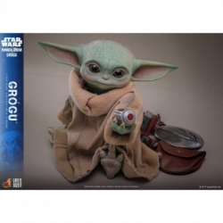 Grogu di Hot Toys - LMS016 - Star Wars: The Mandalorian e Grogu in scala 1/1 action figure