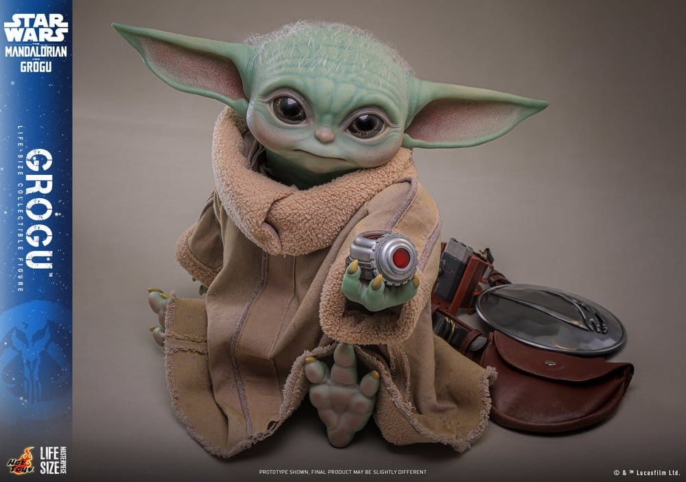 Grogu von Hot Toys - LMS016 - Star Wars : The Mandalorian and Grogu 1/1 Maßstab Actionfigur