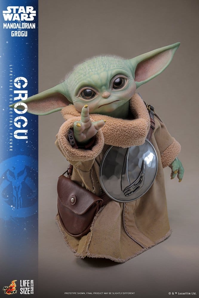 Grogu par Hot Toys - LMS016 - figurine 1/1 Star Wars : The Mandalorian and Grogu de 38 cm
