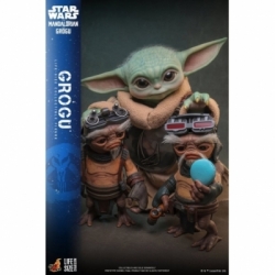 Grogu di Hot Toys - LMS016 - Star Wars: The Mandalorian e Grogu in scala 1/1 action figure
