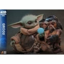 Grogu van Hot Toys - LMS016 - Star Wars : The Mandalorian and Grogu 1/1 schaal actiefiguur