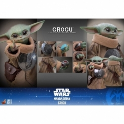 Grogu di Hot Toys - LMS016 - Star Wars: The Mandalorian e Grogu in scala 1/1 action figure
