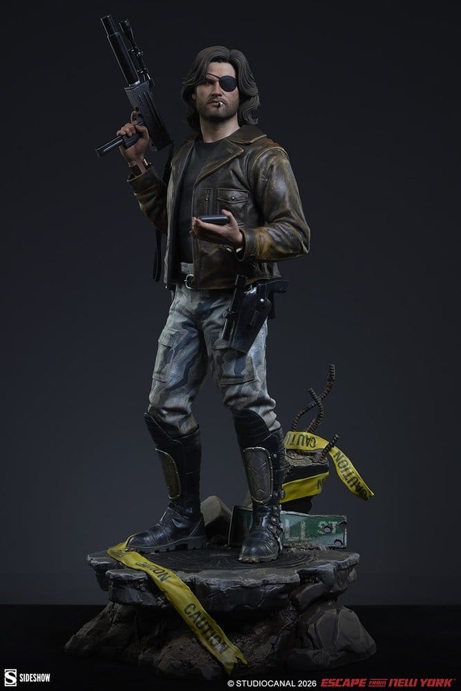 Snake Plissken Premium Format von Sideshow Collectibles - New-York 1997 1/4 Maßstab Statue