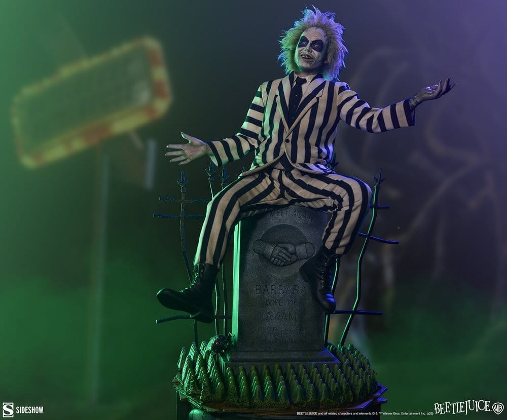 Beetlejuice Premium Format par Sideshow Collectibles - statue 1/4 de 54 cm