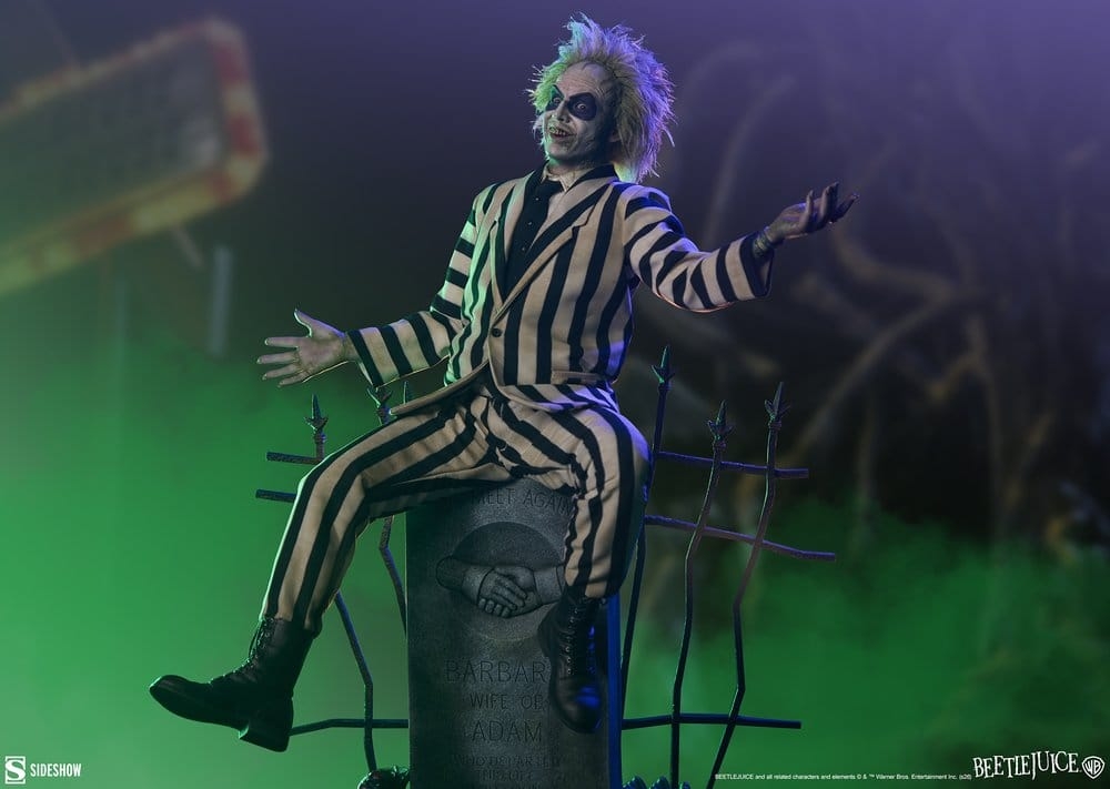 Beetlejuice Premium Format par Sideshow Collectibles - statue 1/4 de 54 cm