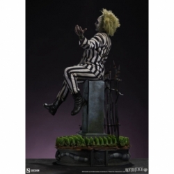 Beetlejuice Premium Format di Sideshow Collectibles - Statua in scala 1/4 di Beetlejuice