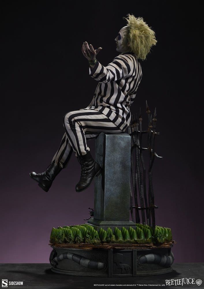 Beetlejuice Premium Format par Sideshow Collectibles - statue 1/4 de 54 cm