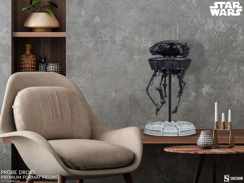 Probe Droid Premium Format par Sideshow Collectibles - statue 1/4 Star Wars : L'Empire Contre-Attaque de 68 cm
