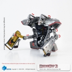 Robocop Squisita Super Serie di Hiya Toys - Robocop 3 in scala 1/12 action figure