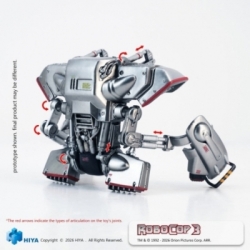 Robocop Squisita Super Serie di Hiya Toys - Robocop 3 in scala 1/12 action figure