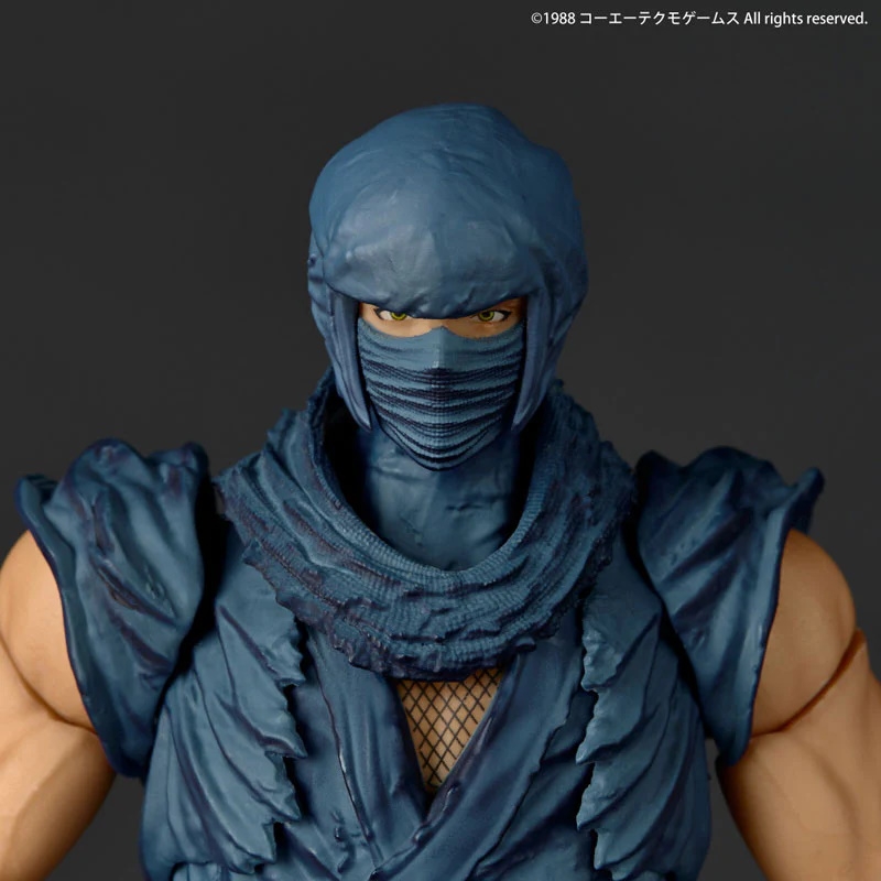 Ryu Hayabusa (Ninja version) Revoltech Amazing Yamaguchi par Kaiyodo - figurine Ninja Gaiden de 17 cm