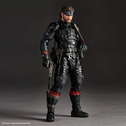 Naked Snake (Sneaking Suit) Revoltech Amazing Yamaguchi par Kaiyodo - figurine Metal Gear Solid Delta : Snake Eater de 17 cm