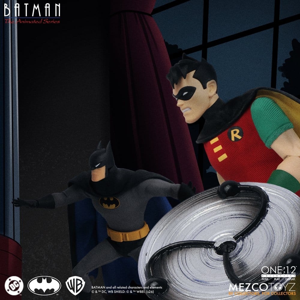 Robin One:12 van Mezco - Batman Animated 1/12 schaal actiefiguur