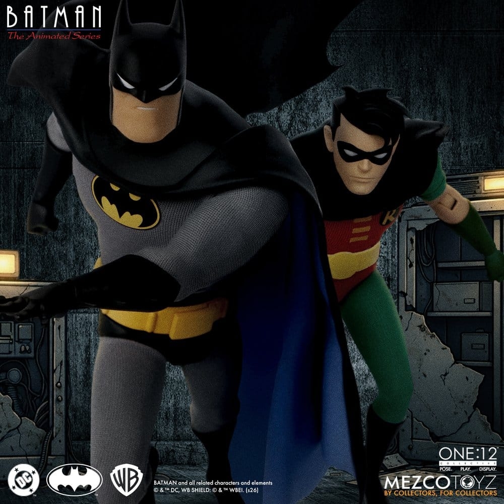 Robin One:12 by Mezco - Batman Animated 1/12 scale action figure