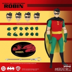 Robin One:12 von Mezco - Batman Animated 1/12 Maßstab Actionfigur