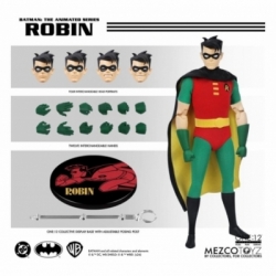 Robin One:12 par Mezco - figurine 1/12 Batman Animated de 17 cm