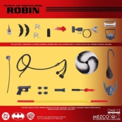 Robin One:12 von Mezco - Batman Animated 1/12 Maßstab Actionfigur