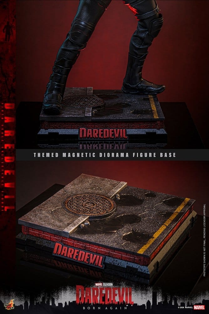 Daredevil van Hot Toys - TMS186 - Daredevil: Born Again 1/6 schaal actiefiguur