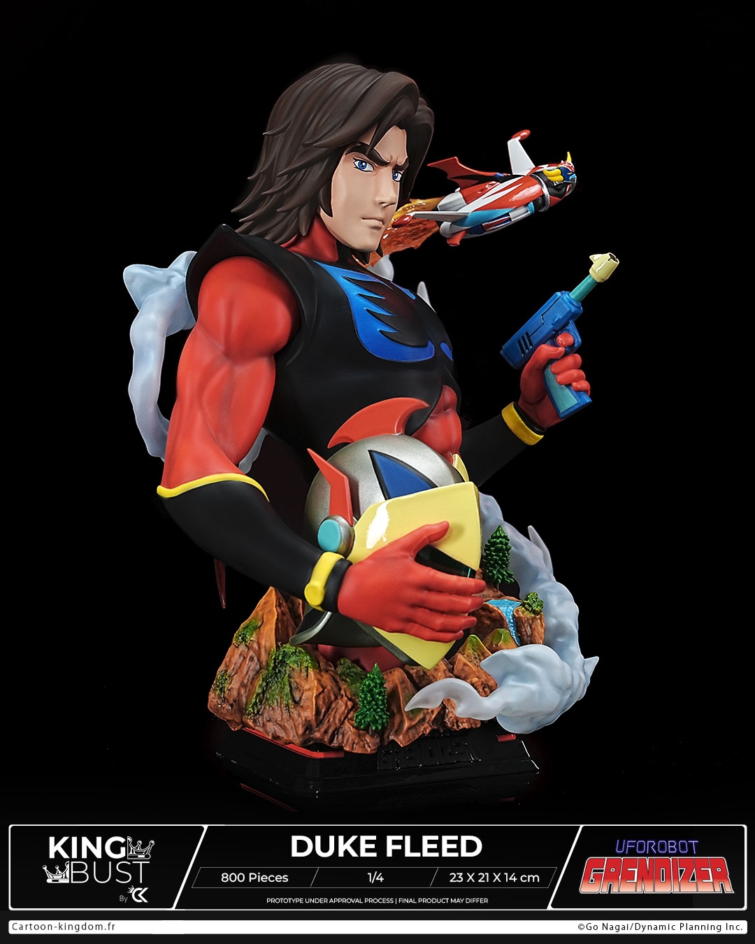Duke Fleed King Bust by Cartoon Kingdom - Grendizer 1/4 scale bust