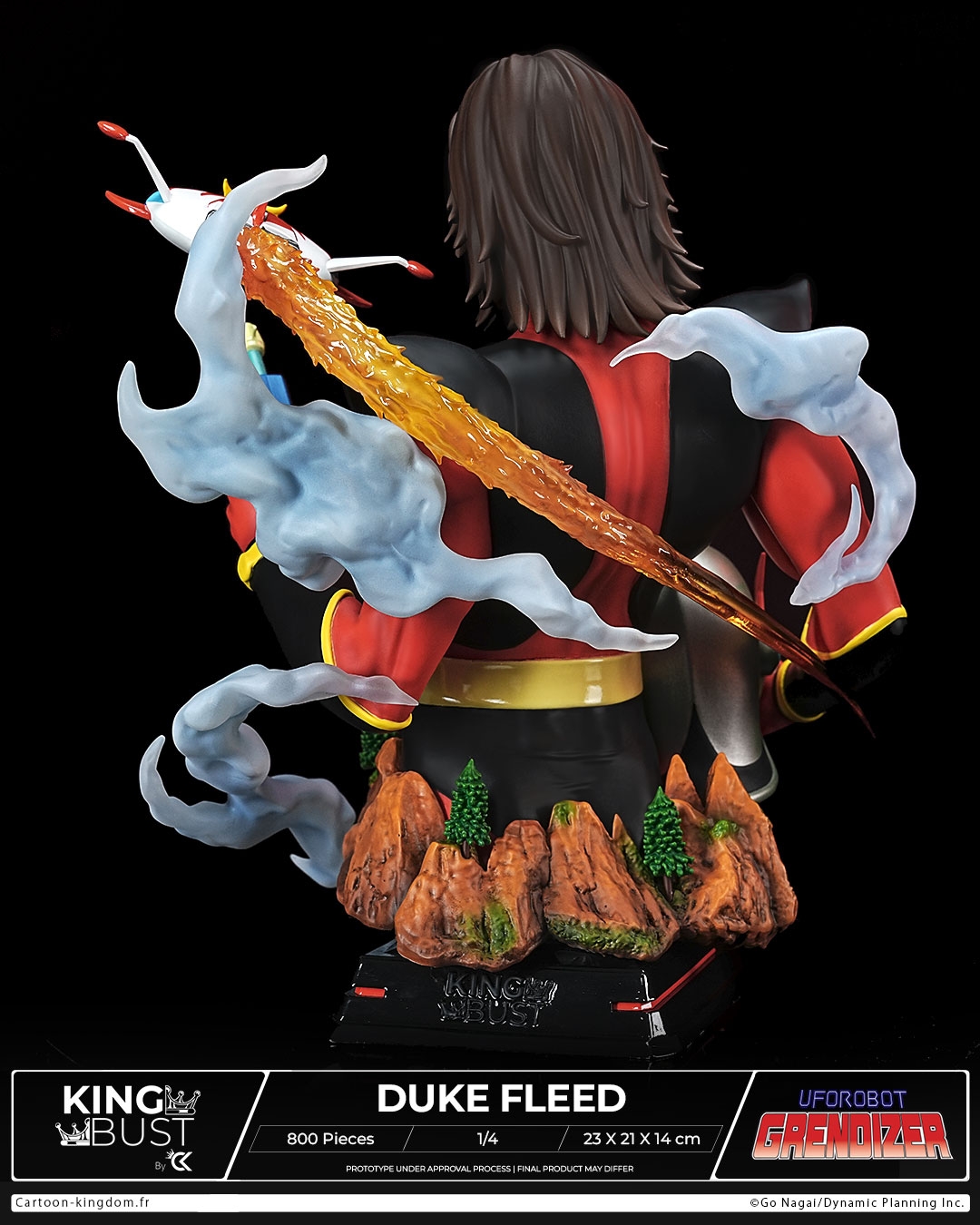 Duke Fleed King Bust by Cartoon Kingdom - Grendizer 1/4 scale bust