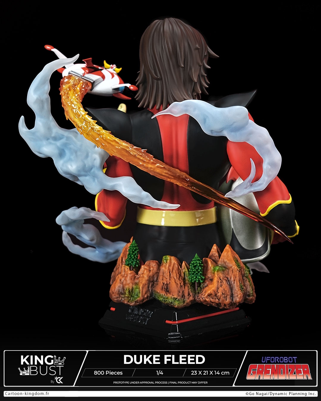 Duke Fleed King Bust by Cartoon Kingdom - Grendizer 1/4 scale bust