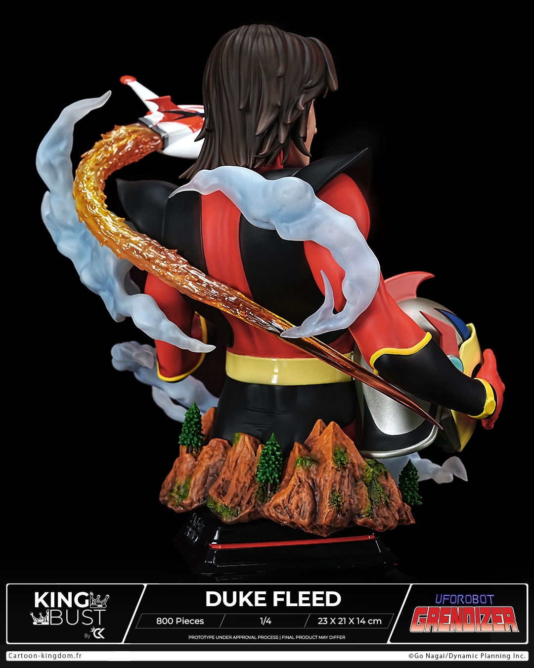 Duke Fleed King Bust by Cartoon Kingdom - Grendizer 1/4 scale bust