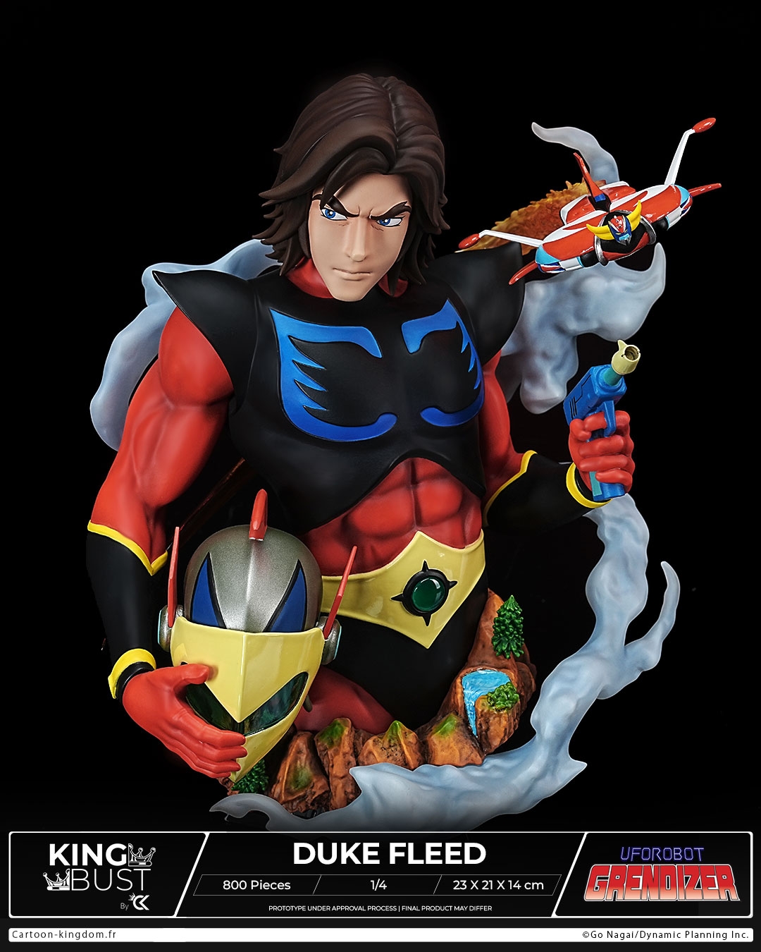Duke Fleed King Bust by Cartoon Kingdom - Grendizer 1/4 scale bust