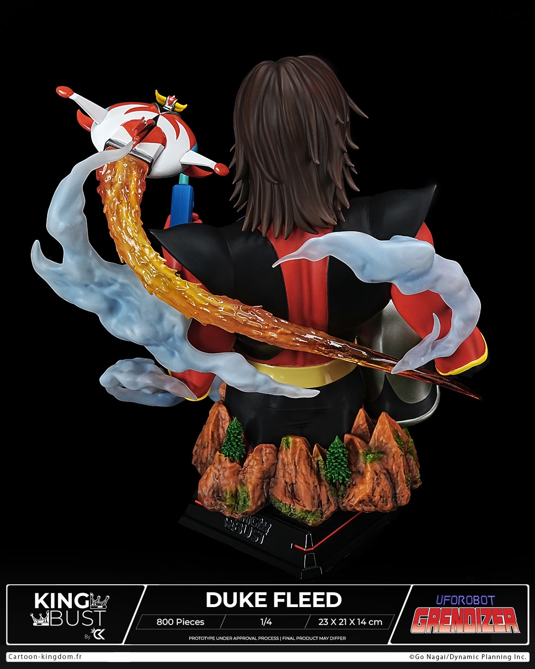 Duke Fleed King Bust van Cartoon Kingdom - Grendizer 1/4 schaal buste