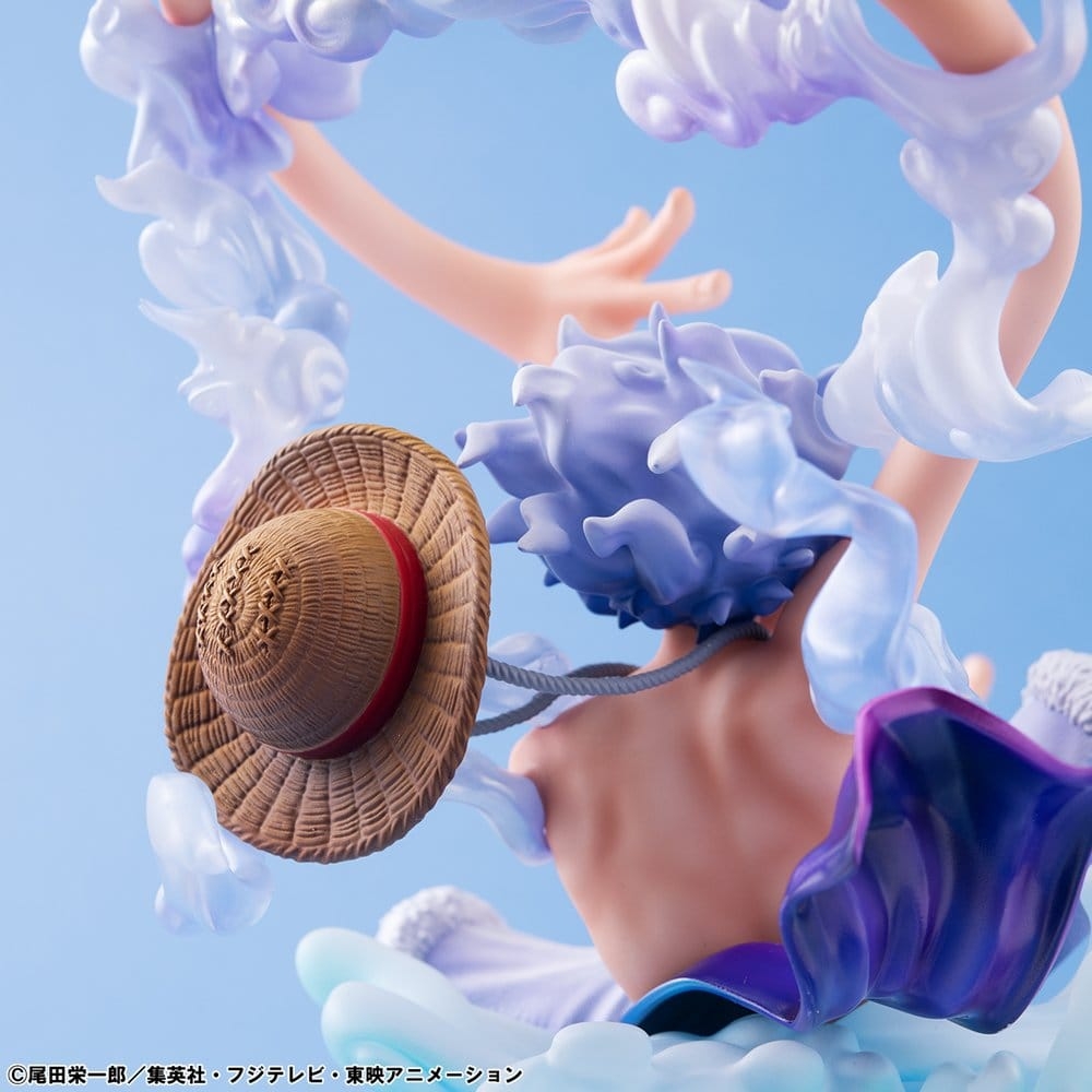 Monkey D Luffy (Gear 5) Portrait of Pirates POP Evolutionary History by Megahouse - One Piece 26 cm figure