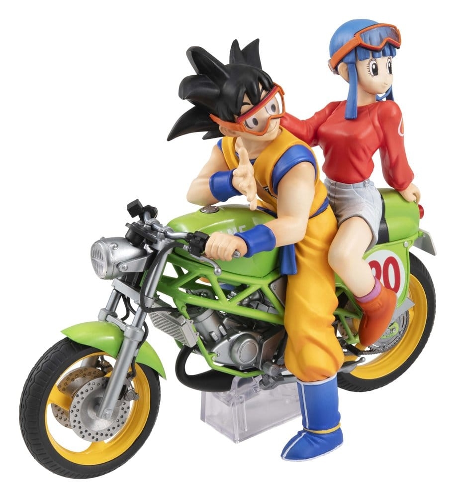 Son Goku and Chichi Desktop Real McCoy Limited Repeat by Megahouse - 05 - Dragon Ball Z 15 cm diorama