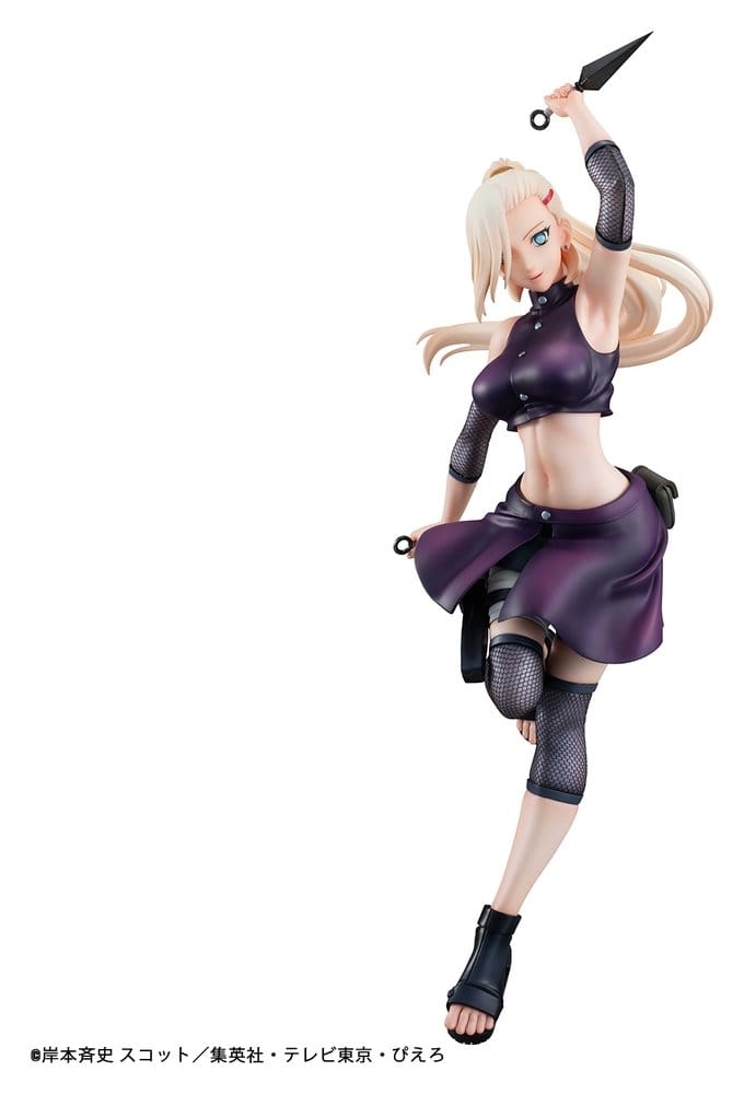 Ino Yamanaka Gals Repeat par Megahouse - figurine Naruto Shippuden de 21 cm