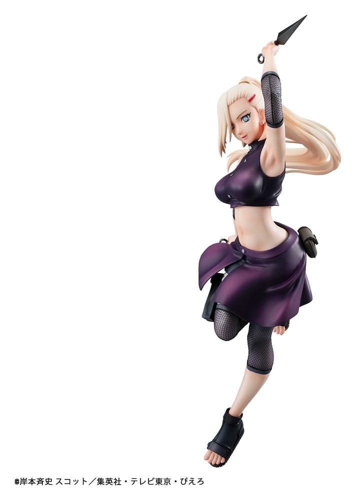 Ino Yamanaka Gals Repeat par Megahouse - figurine Naruto Shippuden de 21 cm