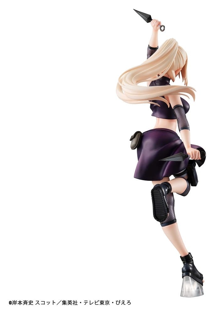Ino Yamanaka Gals Repeat par Megahouse - figurine Naruto Shippuden de 21 cm