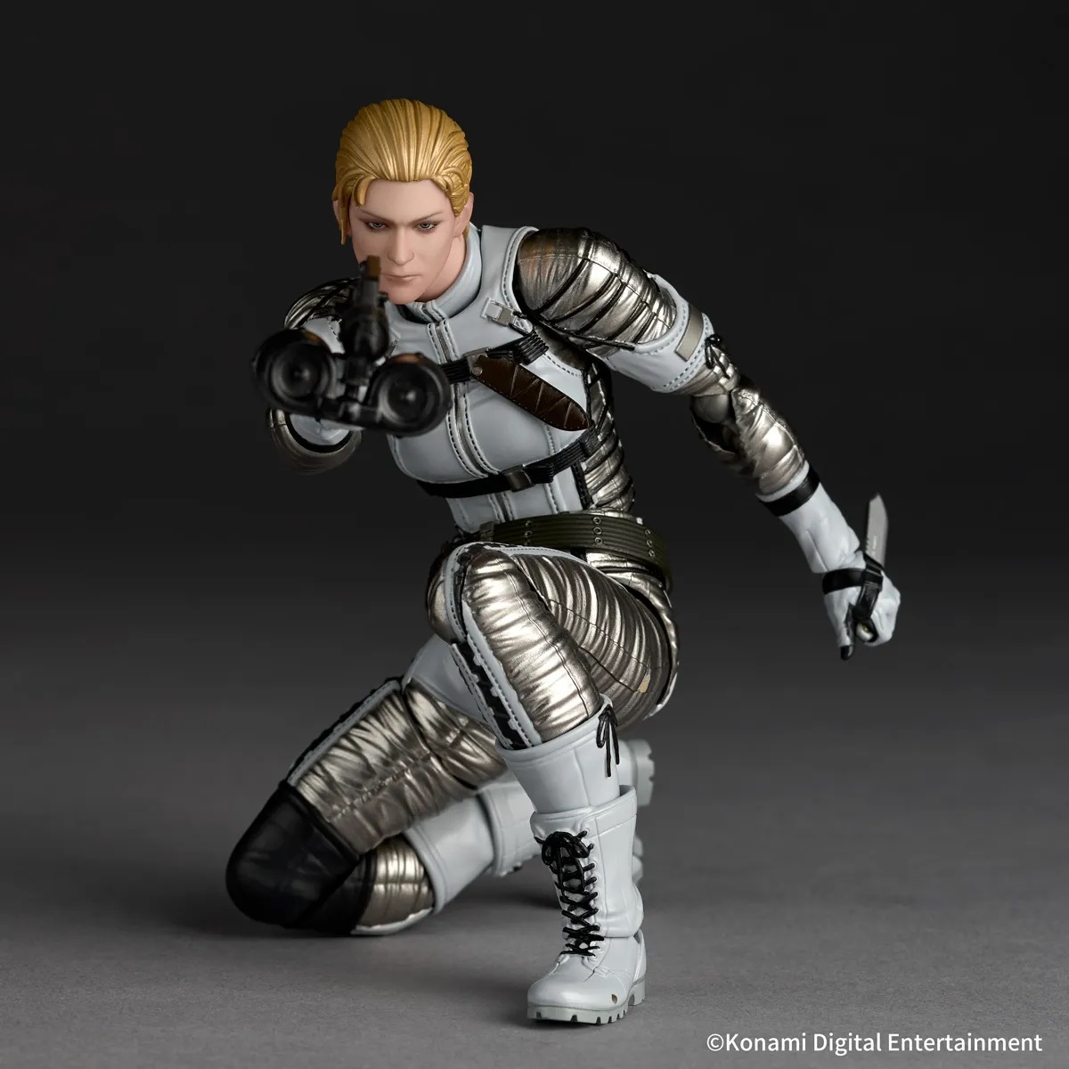 The Boss Revoltech Amazing Yamaguchi par Kaiyodo - figurine Metal Gear Solid: Snake Eater de 16 cm