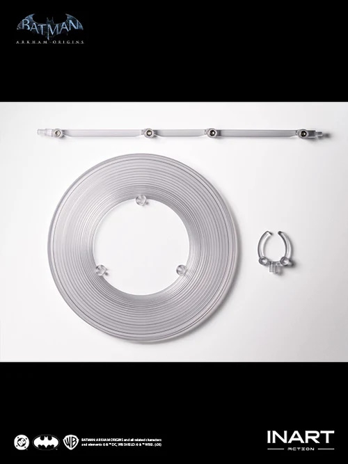 Batman (Battle Damaged) van Inart - Arkham Origins 1/12 schaal actiefiguur