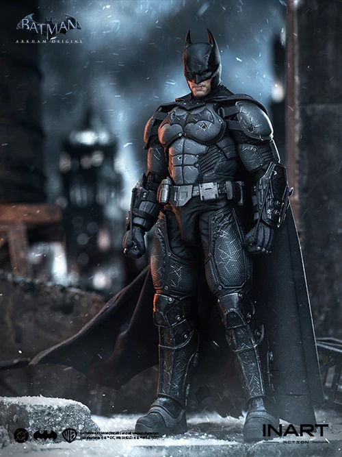 Batman (Battle Damaged) par Inart - figurine 1/12 Arkham Origins de 18 cm