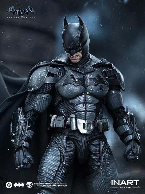 Batman (Battle Damaged) by Inart - Arkham Origins 1/12 scale action figure